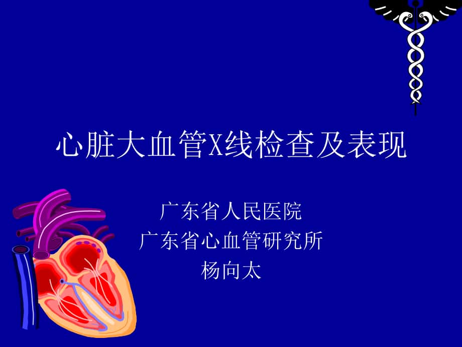 心脏大血管X线表现_第1页