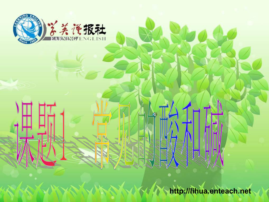 课题1常见的酸和碱_第1页