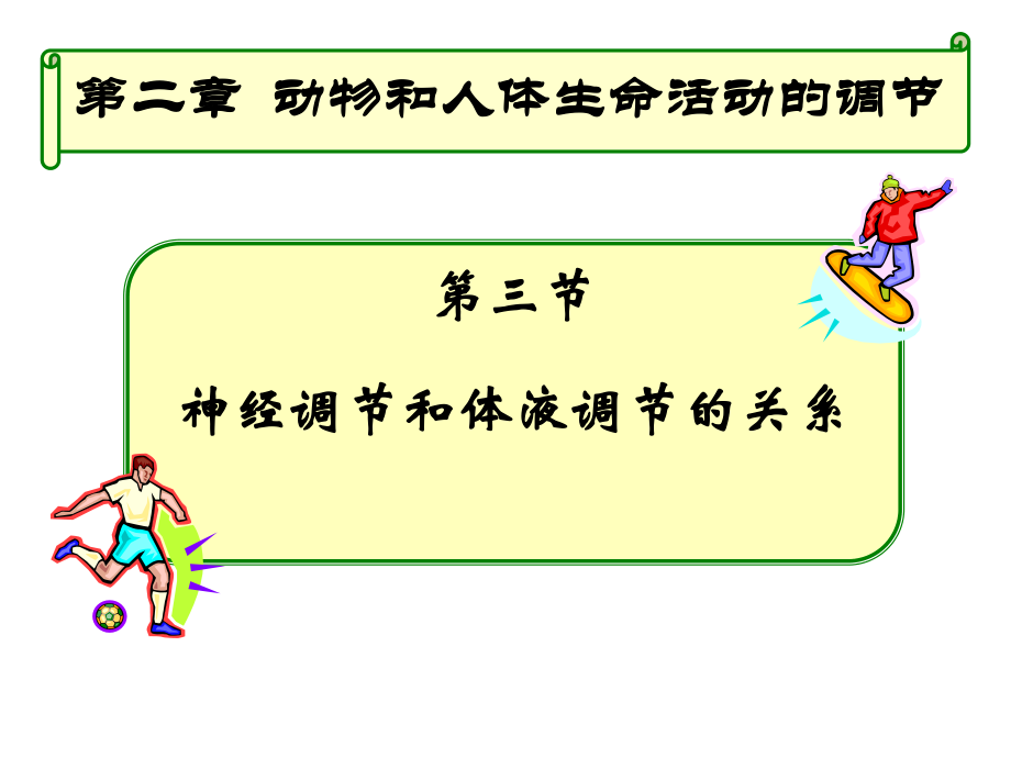 医学课件第二章动物和人体生命活动的调节_第1页