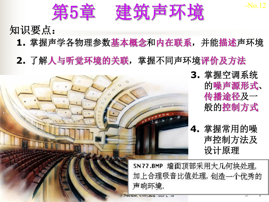 第五章-建筑声环境ppt课件_第1页