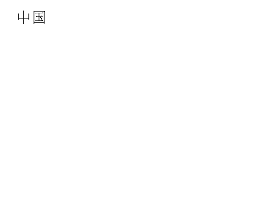 中国地图分省区块状图_第1页