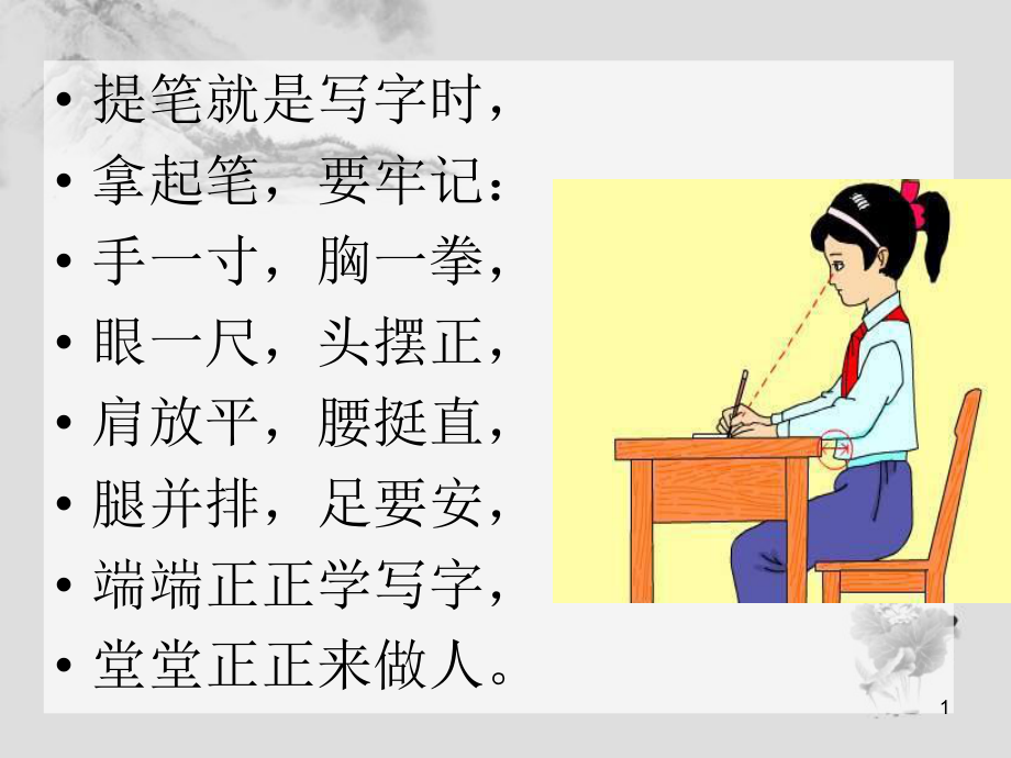 写好三点水的字ppt课件_第1页