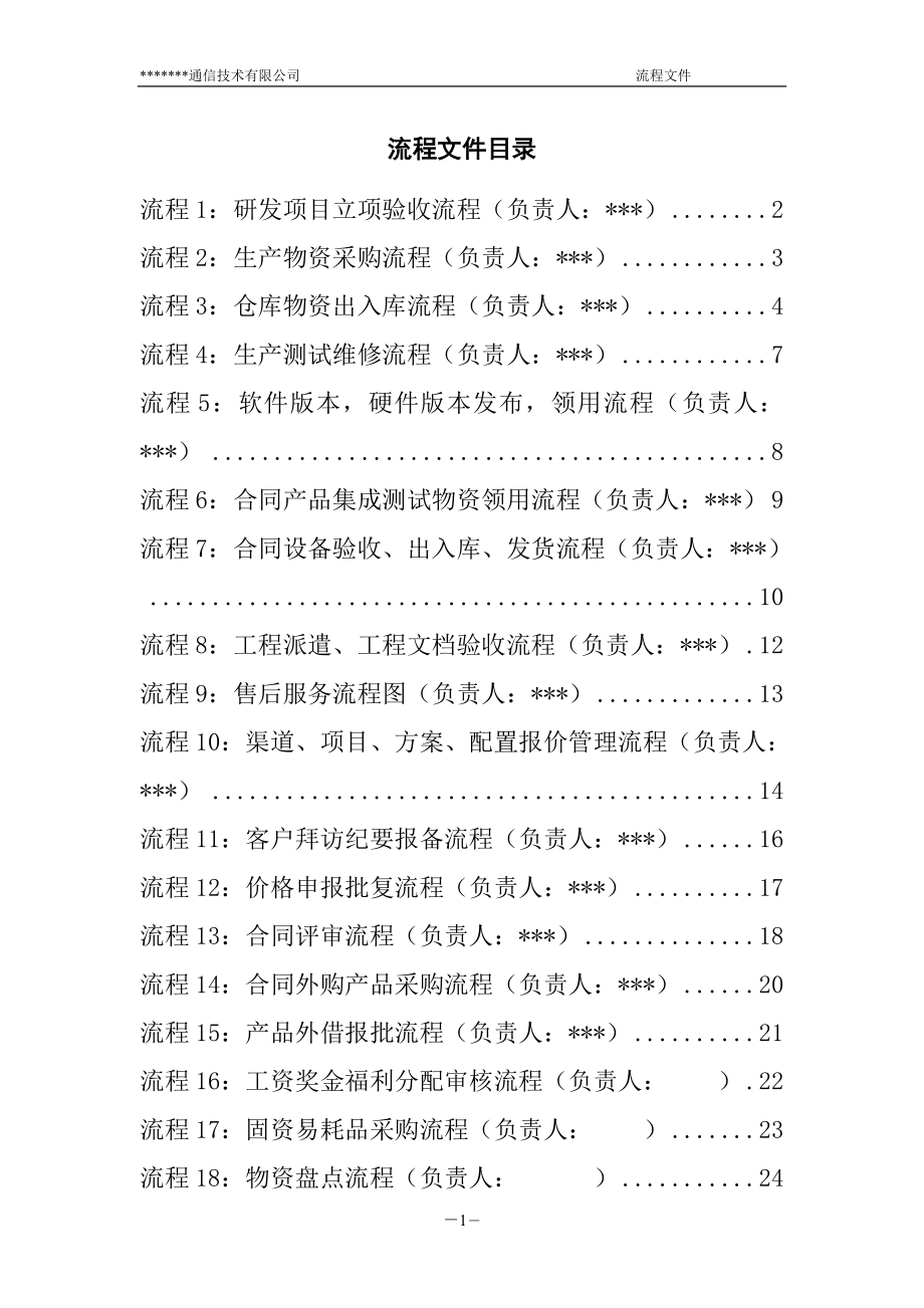公司流程验收管理文件_第1页