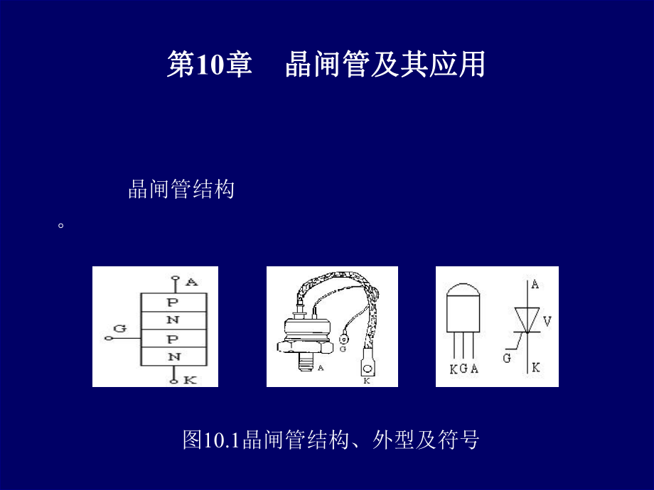 《晶闸管可控硅》PPT课件_第1页