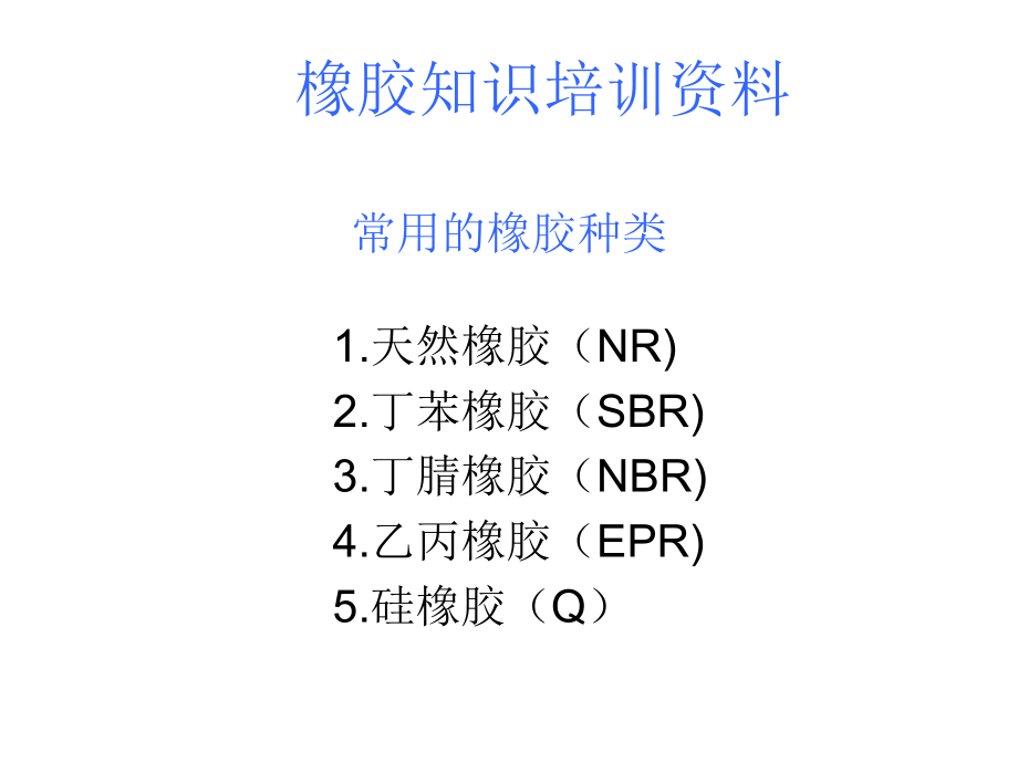 《常用的橡胶种类》PPT课件_第1页