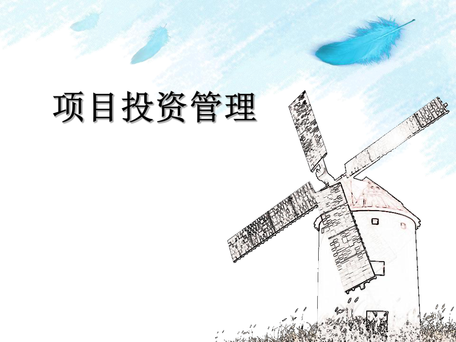 投资管理(项目投资管理)_第1页