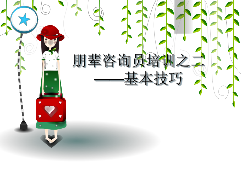 朋辈辅导讲座之二——谈话技巧课件_第1页