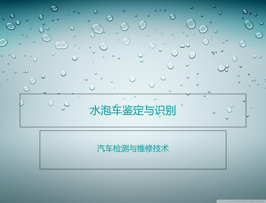 水泡车鉴定与识别_第1页