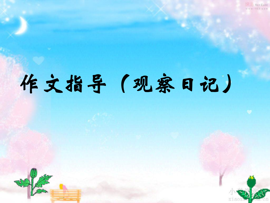 习作四观察日记_第1页