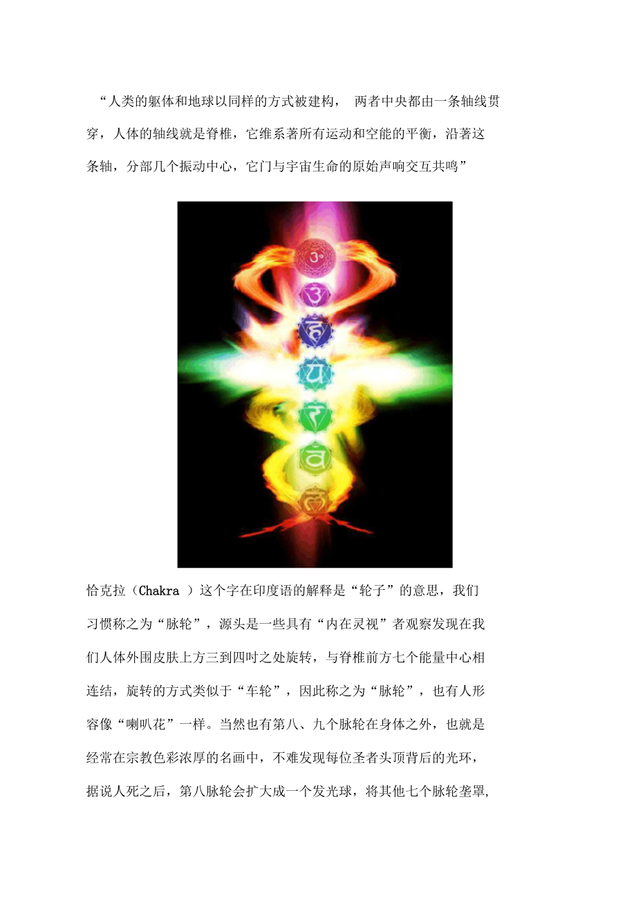 虹光脉轮观想导引系列打通中脉七轮穿越47度空间_第1页