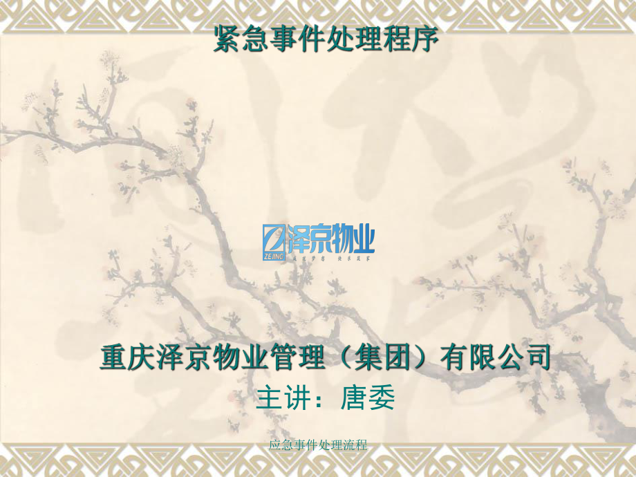 应急事件处理流程课件_第1页