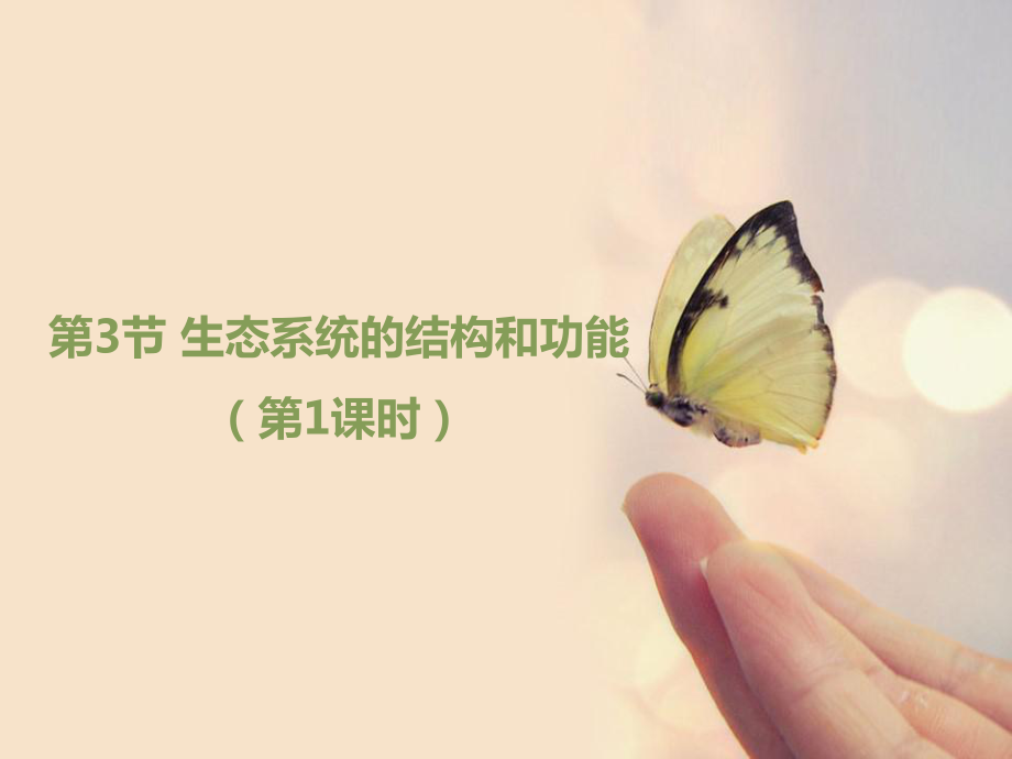 23.3生态系统的结构和功能第1课时优教课件_第1页