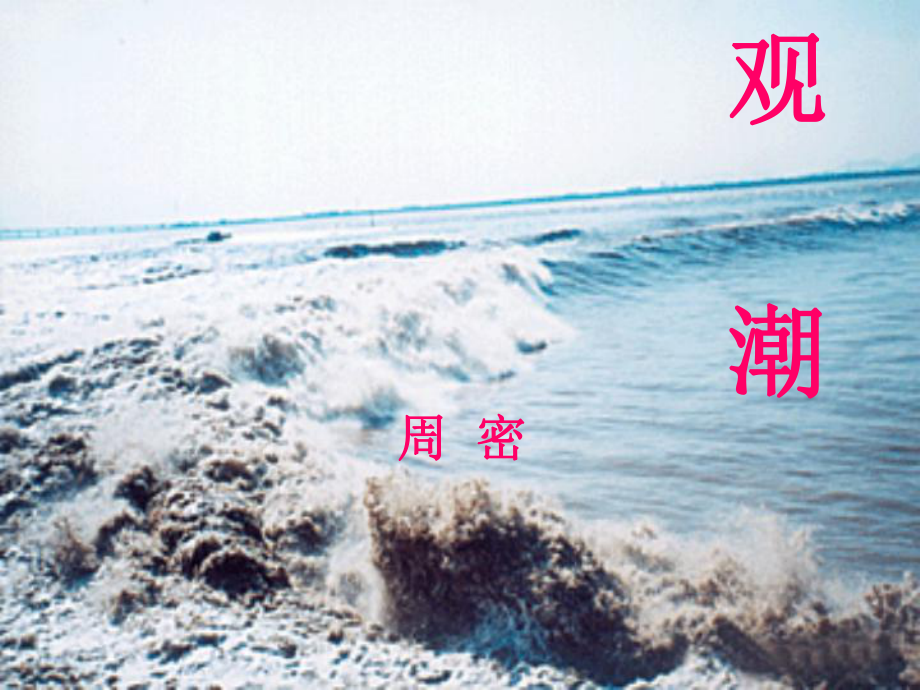 28观潮八年级语文上册_第1页