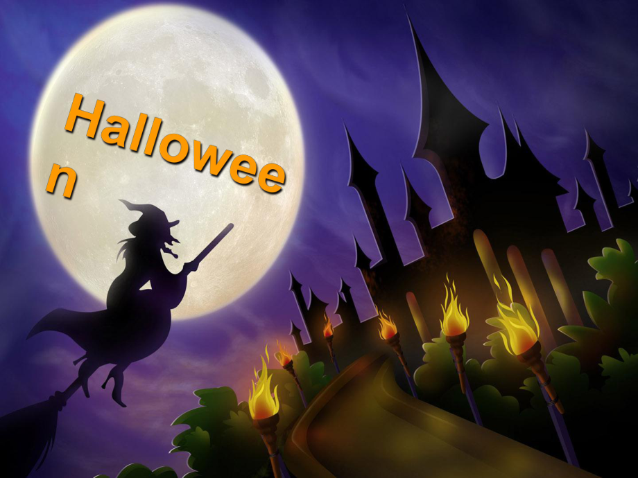 Halloween万圣节英语展示_第1页