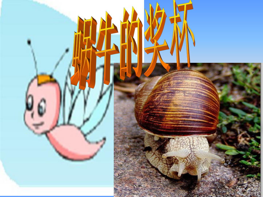 蜗牛的奖杯PPT课件_第1页
