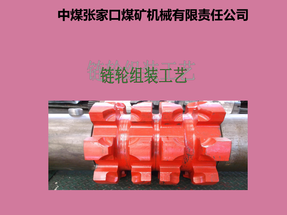 链轮装配工艺ppt课件_第1页