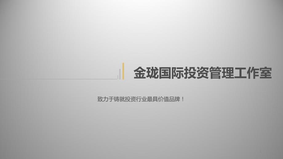 金珑国际投资管理工作室简介课件_第1页